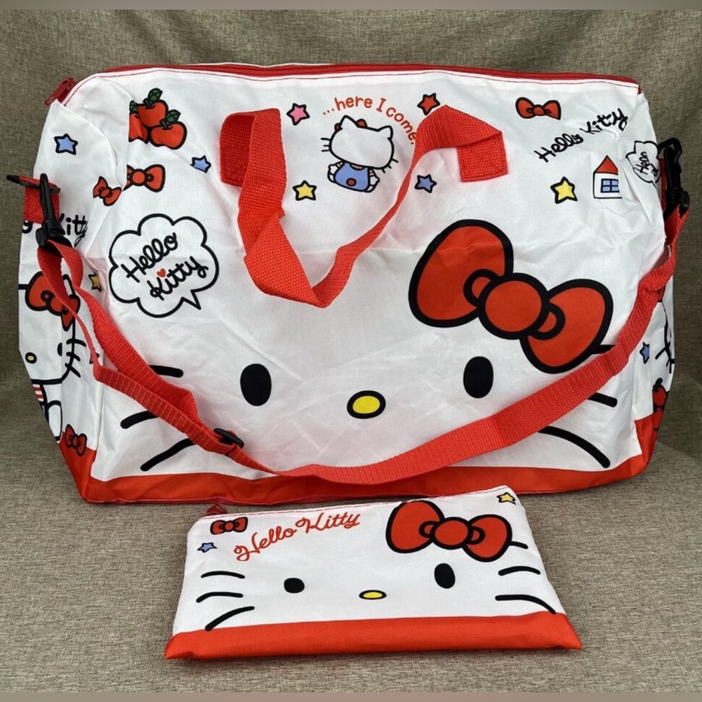 NEW Hello Kitty Large Weekender Bag